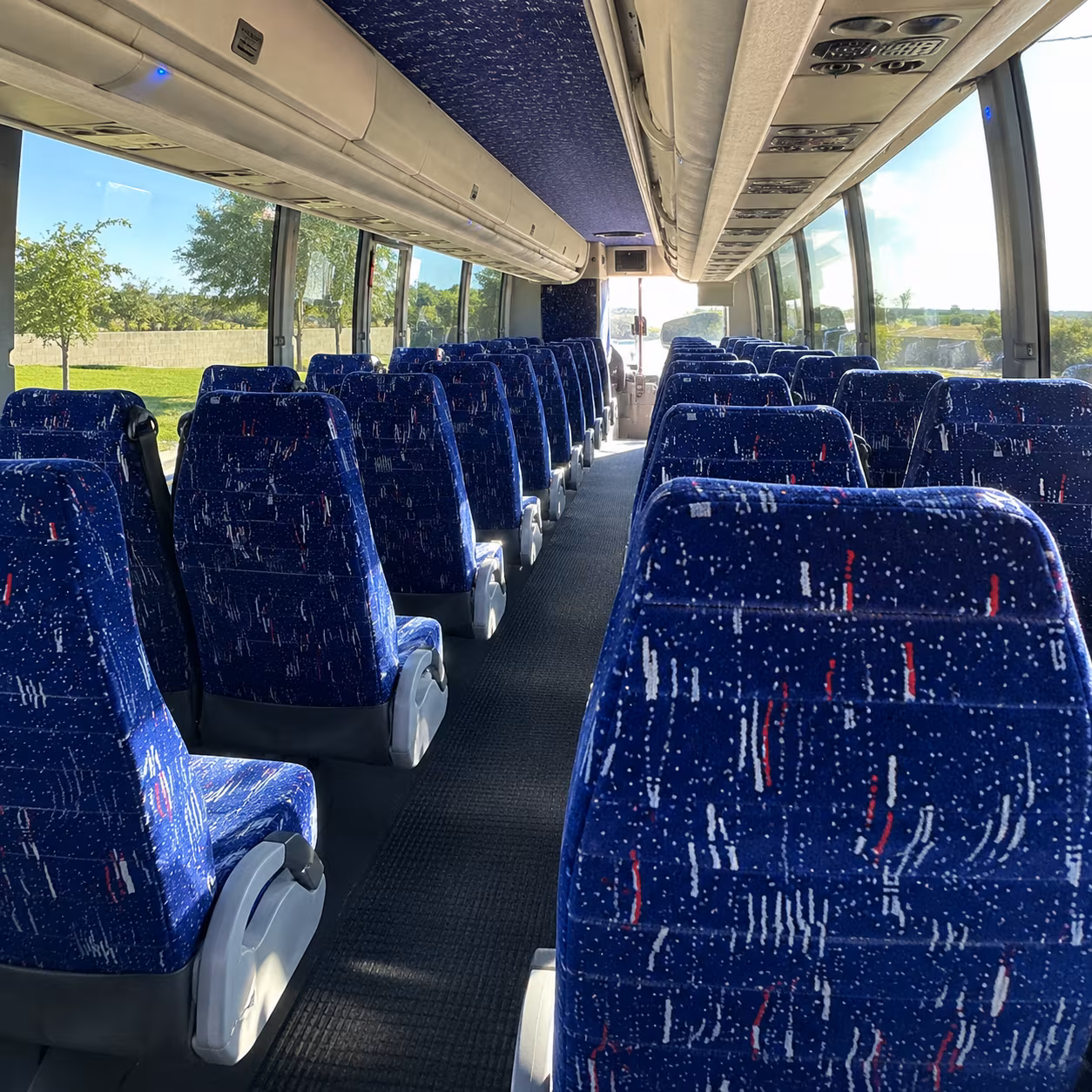 elizabeth charter bus services inside