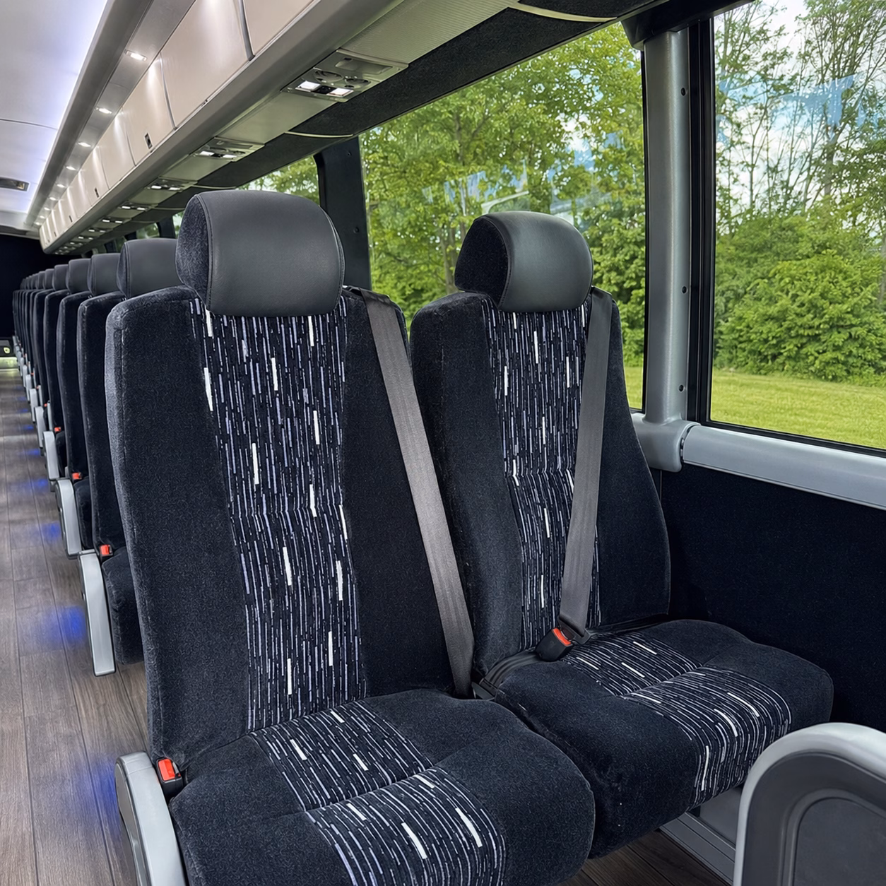 elizabeth religious group transportation onboard seating