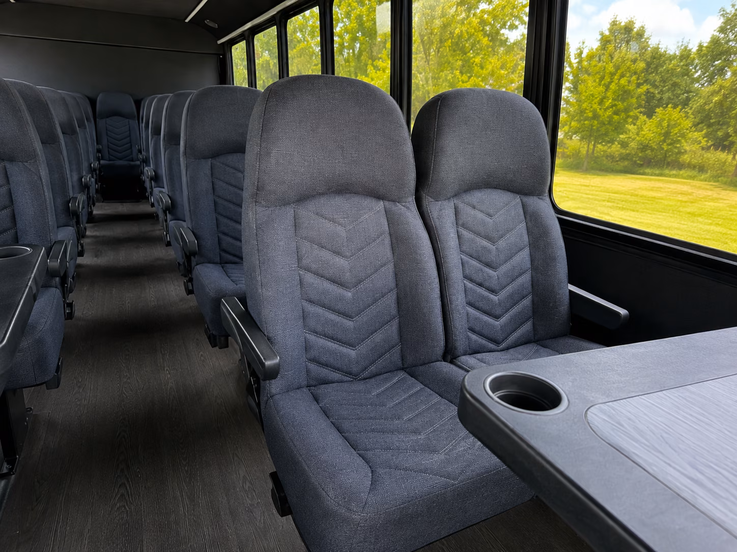elizabeth school event transportation onboard seating